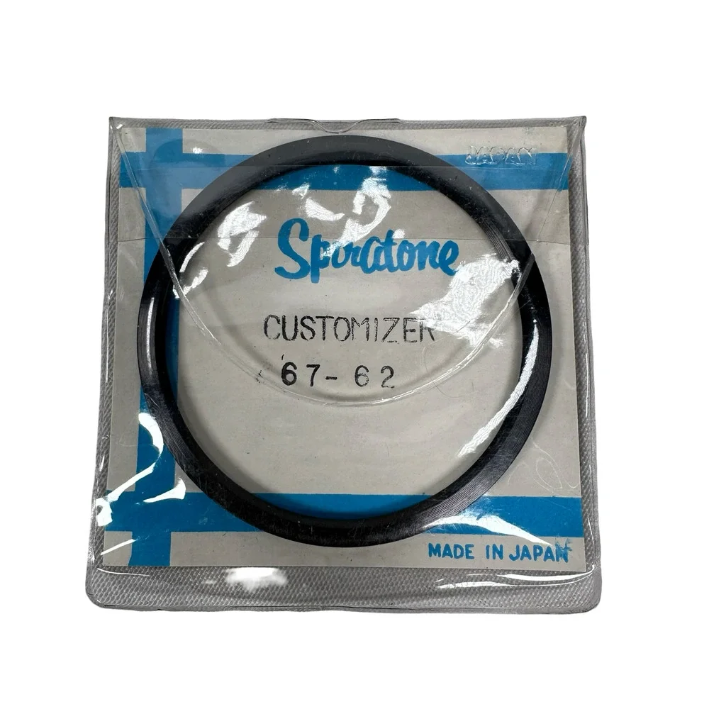 Spiritone Camera Lens‎ Customizer Step-Up & Step-Down Ring 55-58mm 67-62mm Lot 2